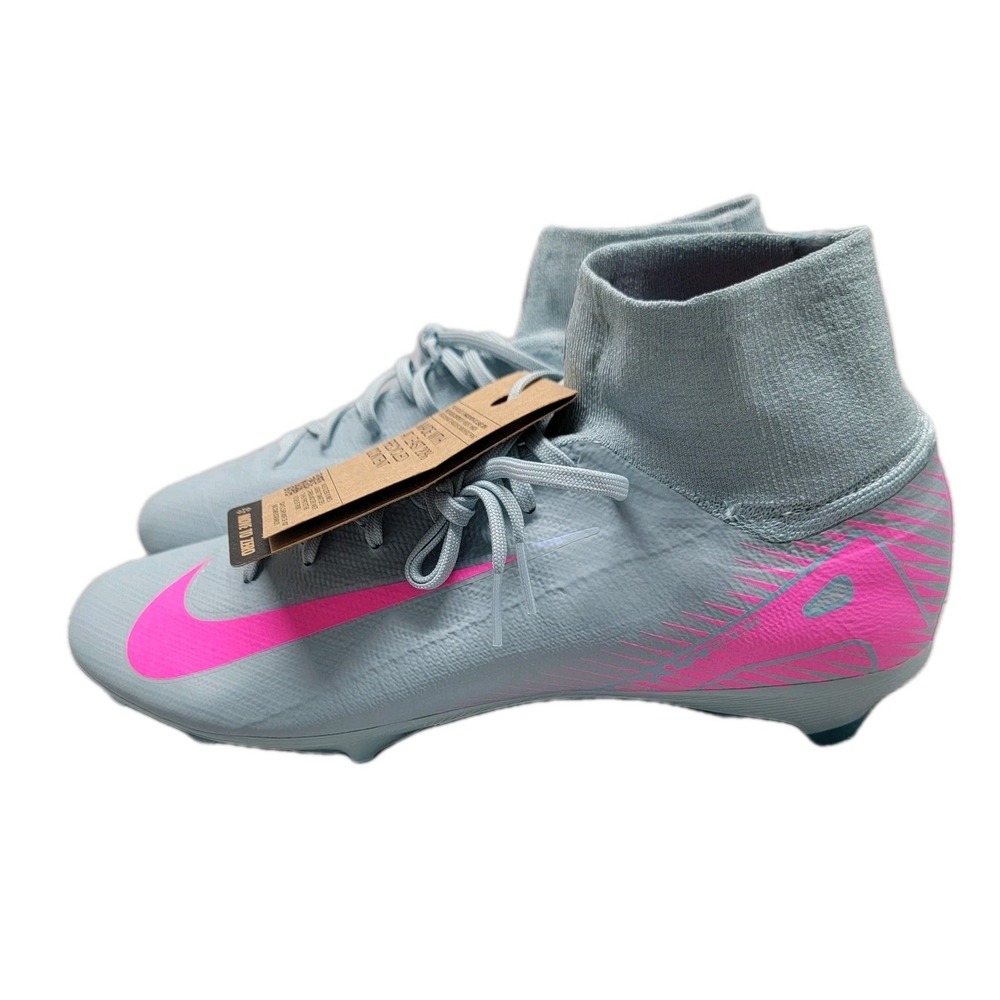 Nike Mercurial Superfly 10 Pro FG Shoes Mens 12 Prism Soccer Cleats HF9433-301